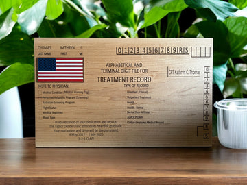 Personalized Military Plaque