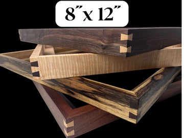 8 x 12 Hardwood Floater Frame| Multiple Wood Options