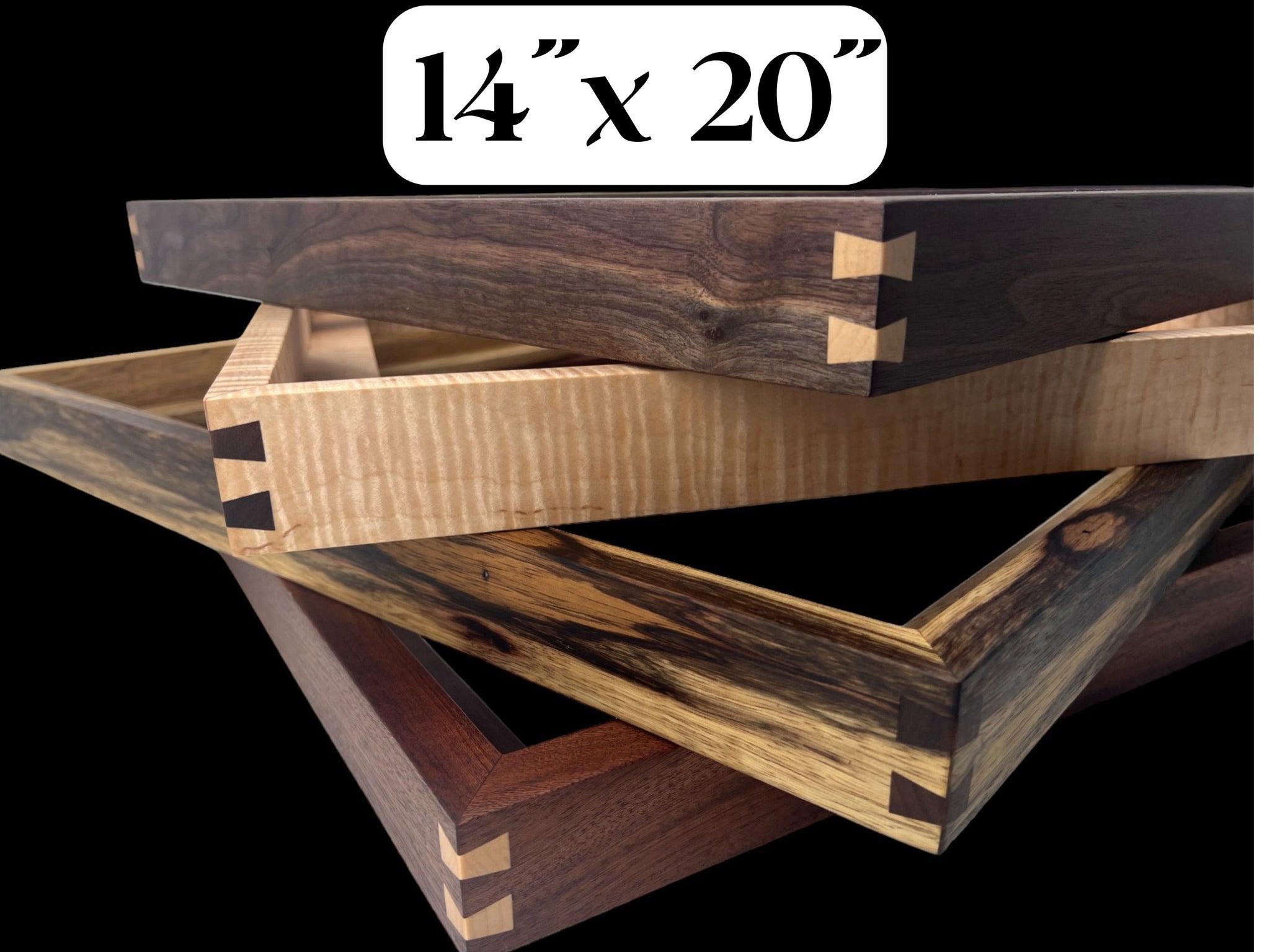 14 x 20 Hardwood Floater Frame| Multiple Wood Options
