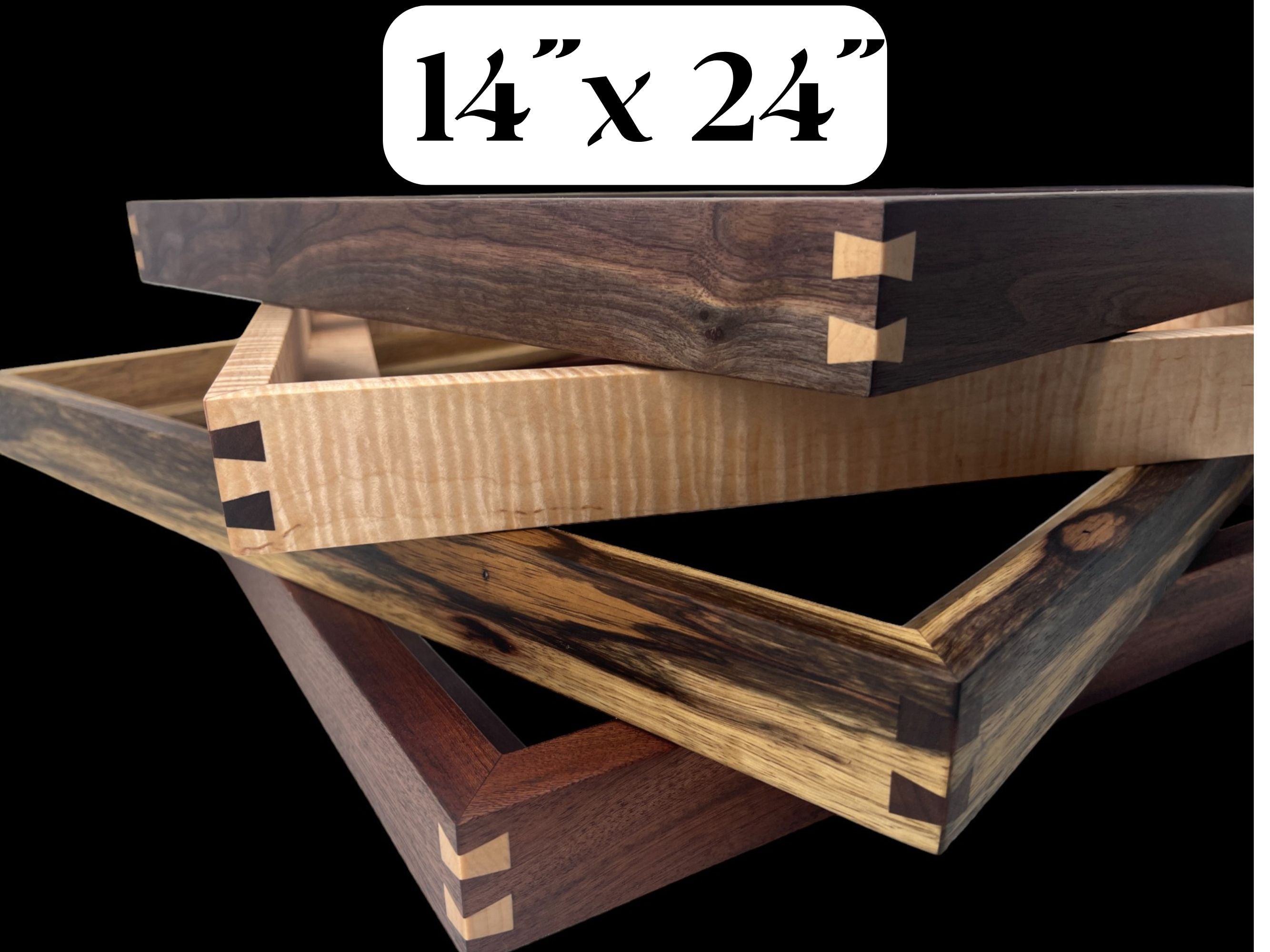 14 x 24 Hardwood Floater Frame| Multiple Wood Options