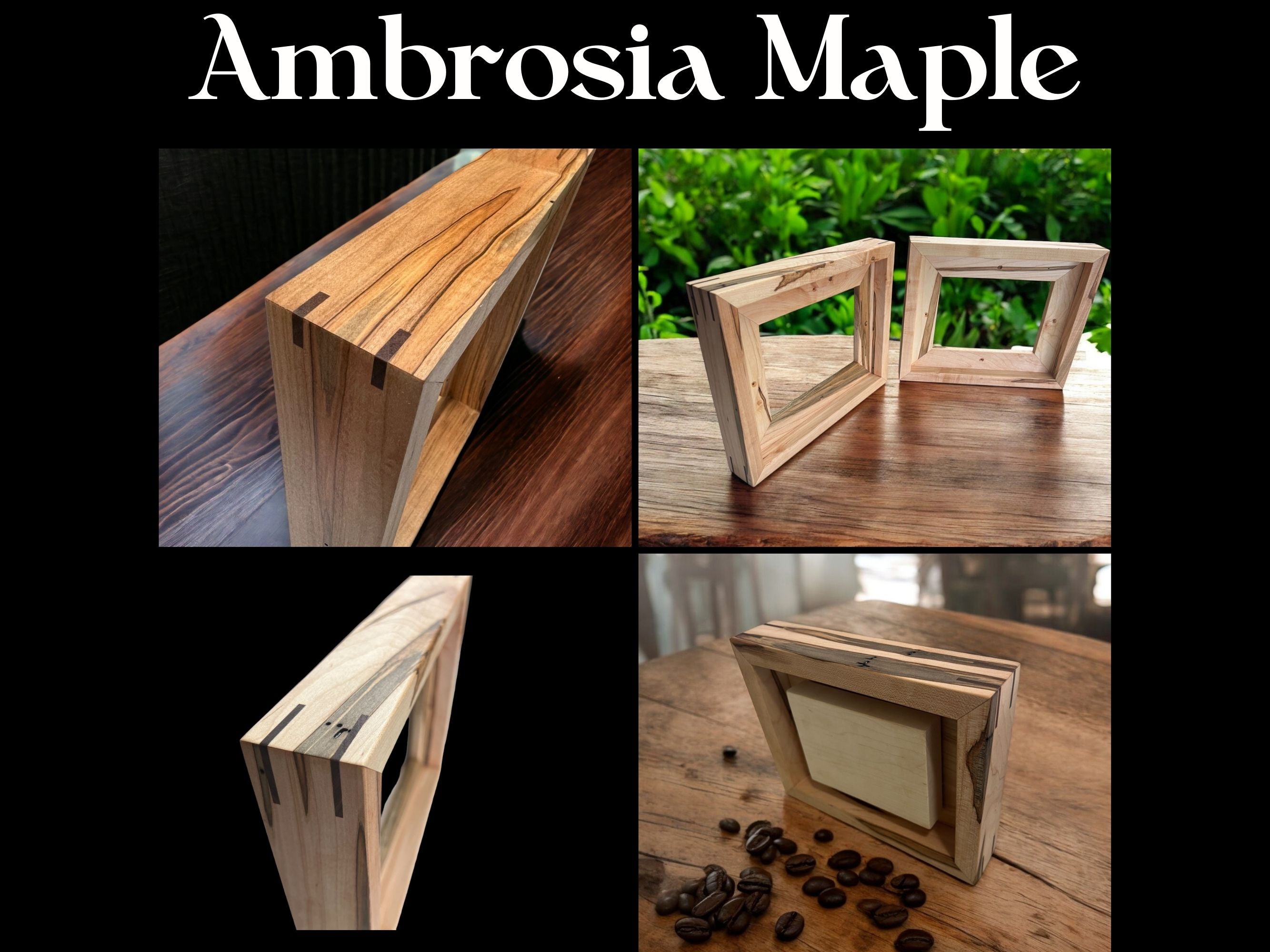 Hardwood Floater Frame, Custom Sizes and Hardwood Options