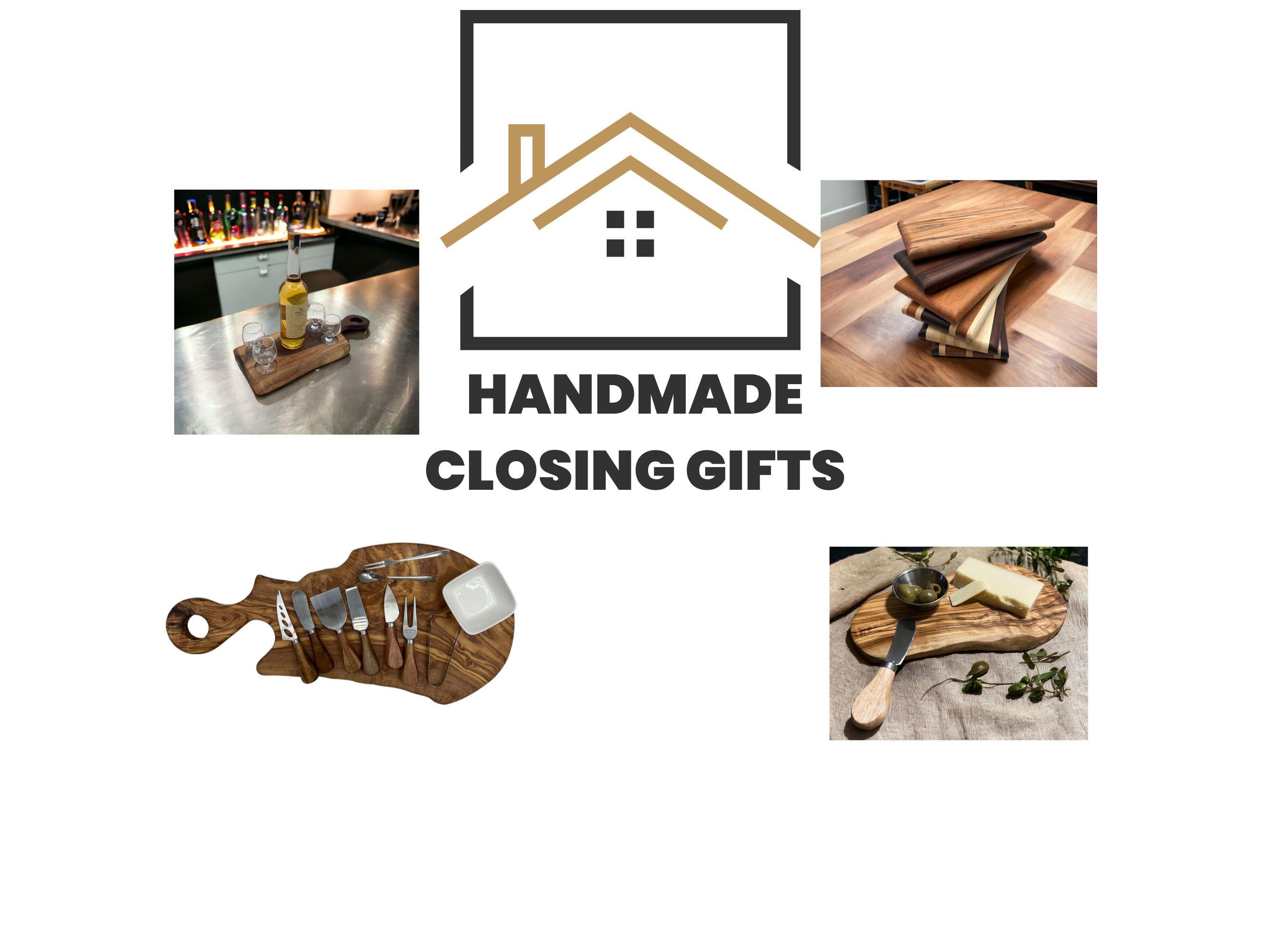 Charcuterie board gift set| wedding or anniversary gift| Natural olive wood with live edge| Food-safe finish| unique gift| Valentines gift