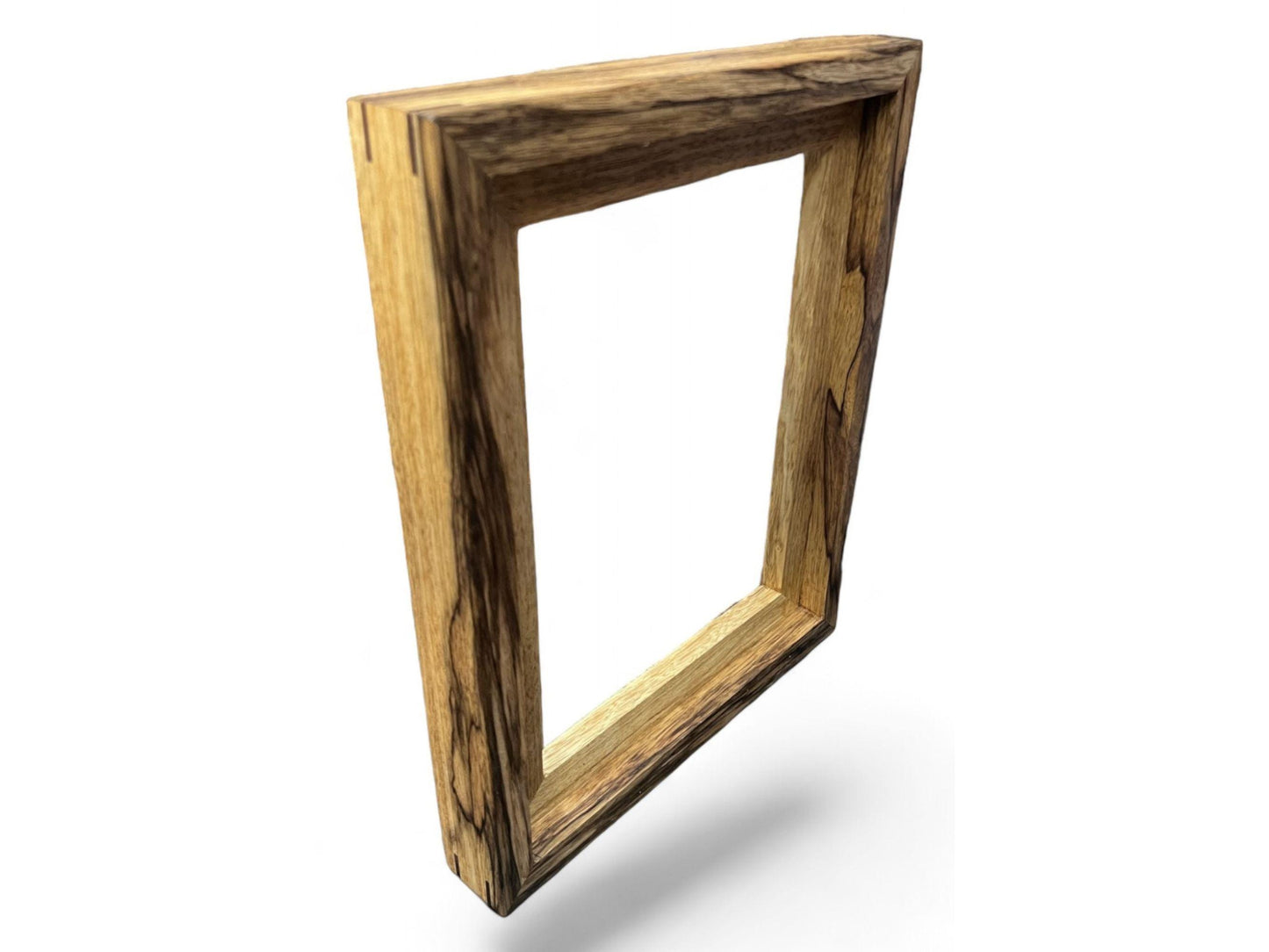 Black Limba floater frame for art in custom sizes| Handmade using solid exotic African hardwood| Unique gift| Made to order| Unique gift