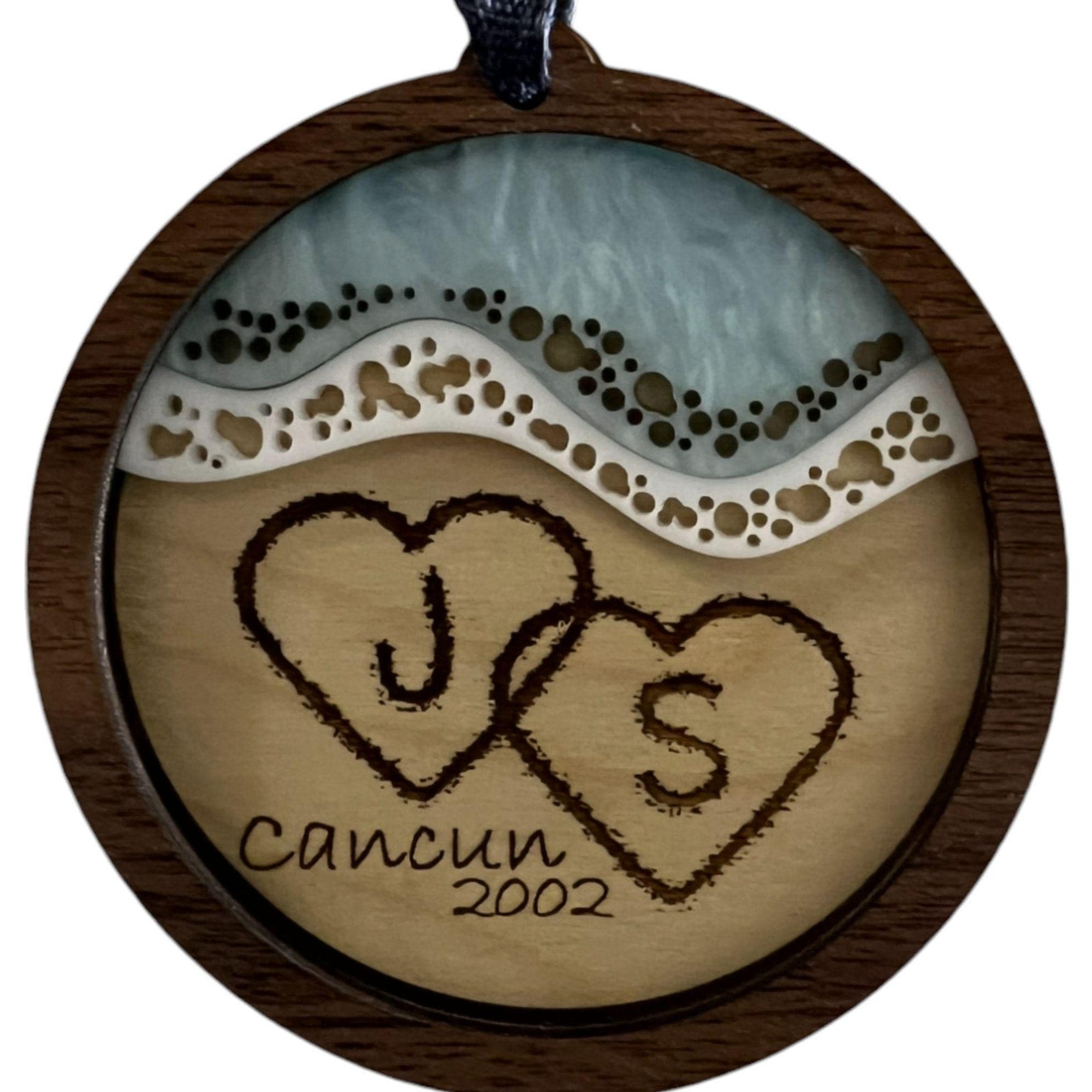 Personalized Beach Ornament