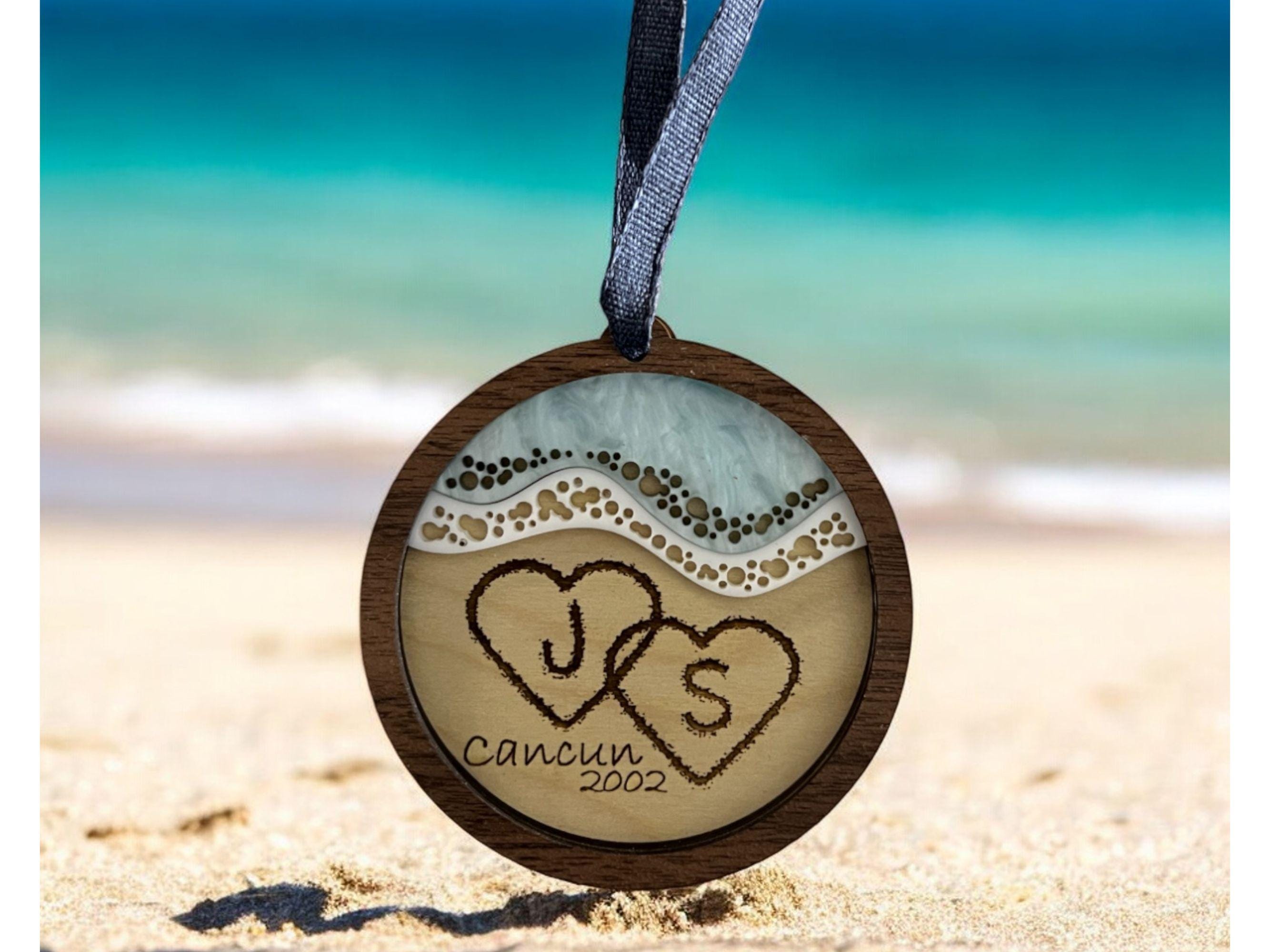 Personalized Beach Ornament