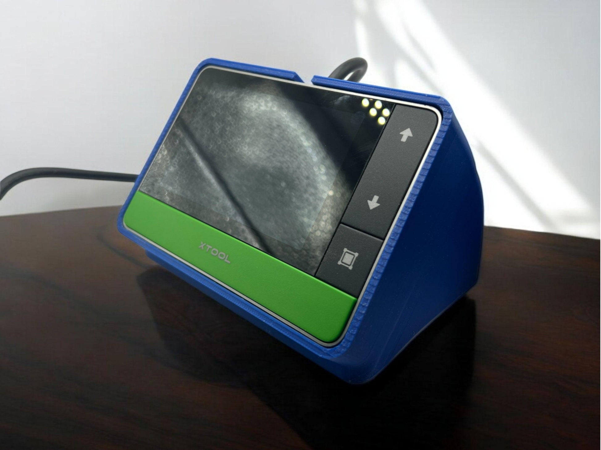 Orange Control Panel Case/Stand for Xtool F1/F2 Ultra UV Touchscreen Control Module - Durable 3-D Printed Cover/ Laser Engraver Accessories - Green