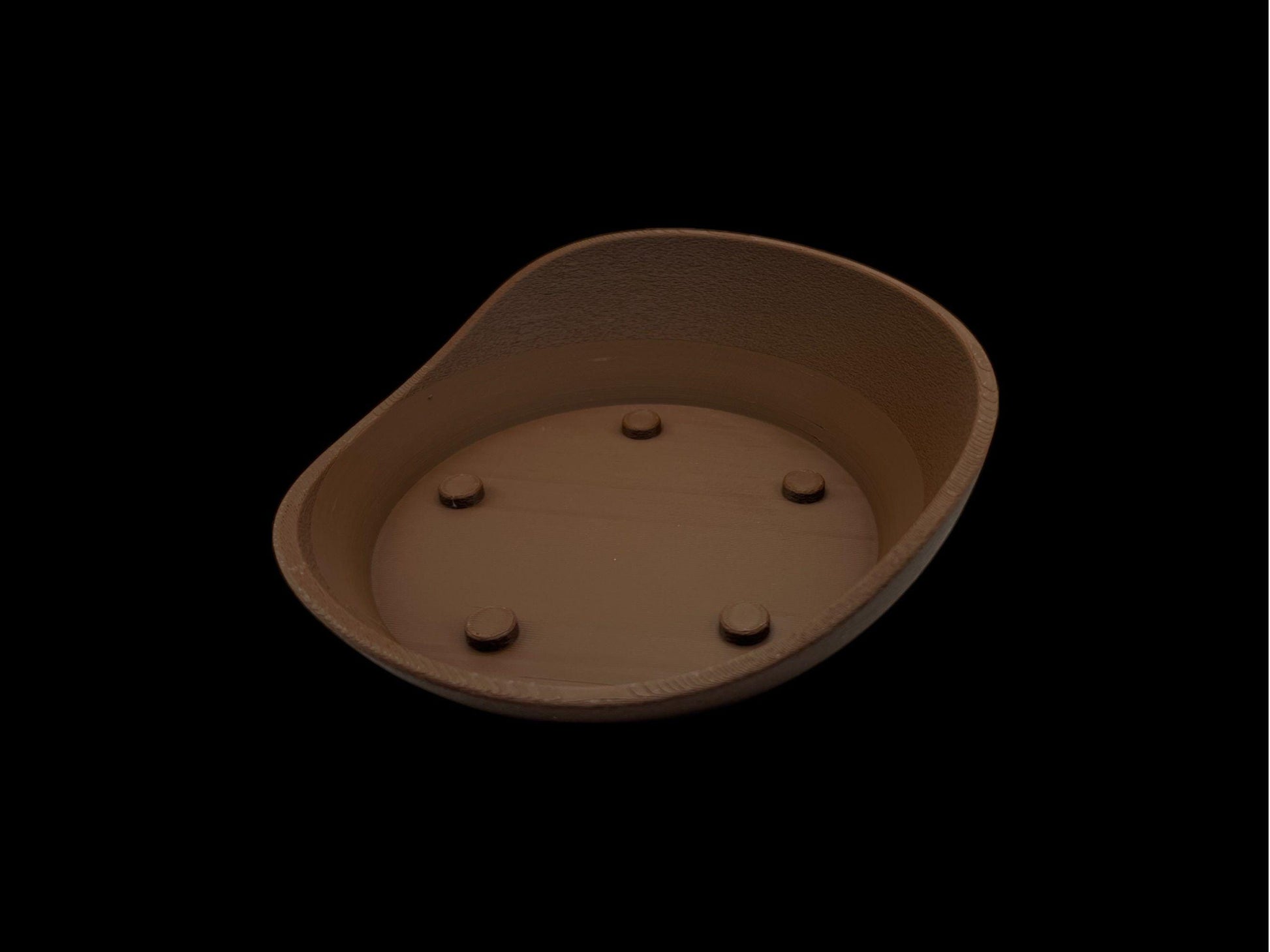 Modern Plant Pot with Removable Drip Saucer | Minimalist Planter for Indoor Plants, Succulents|| Home Decor| gift| Housewarming| Mothers Day - Brown