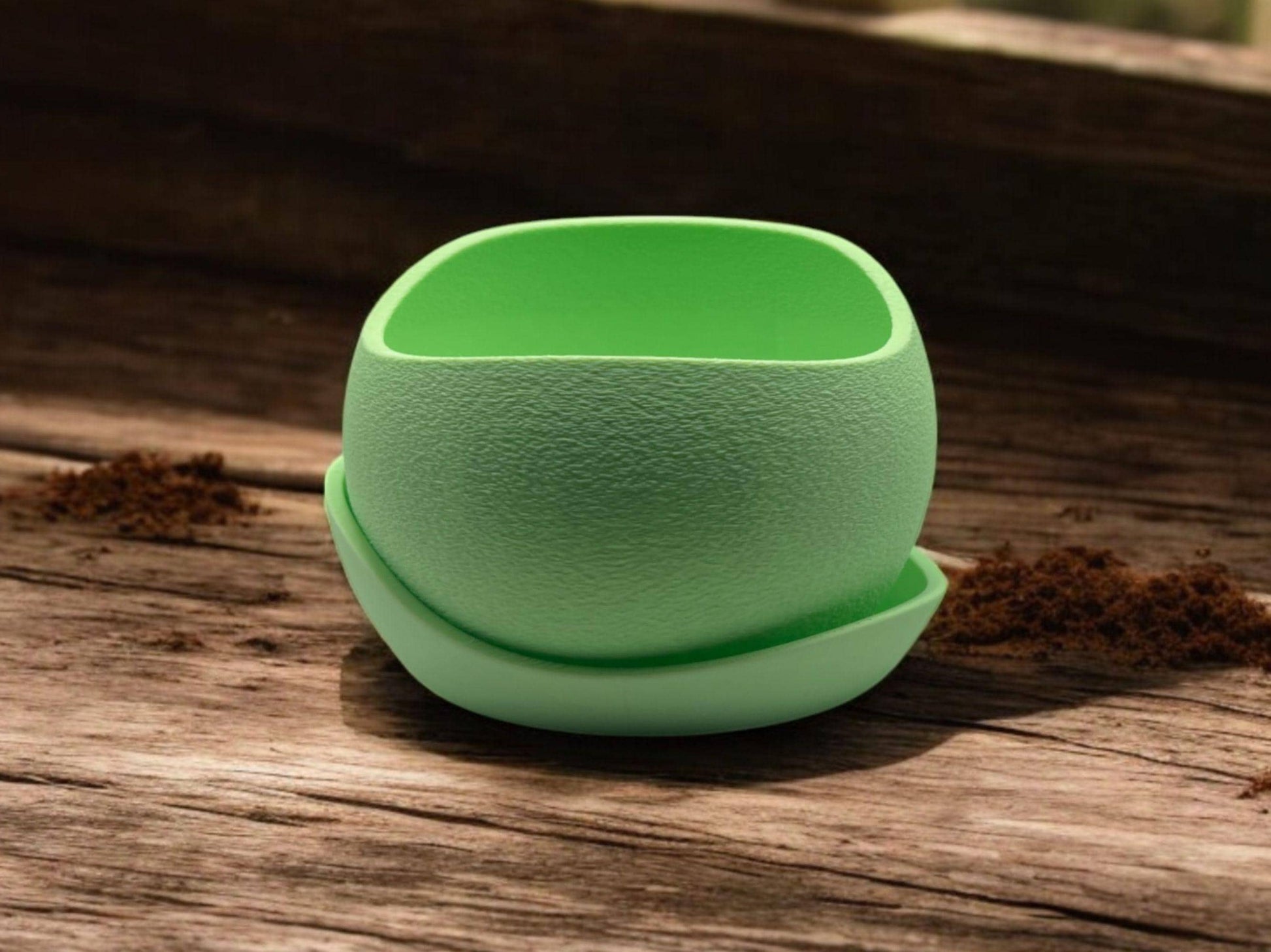 Modern Plant Pot with Removable Drip Saucer | Minimalist Planter for Indoor Plants, Succulents| Home Decor| gift| Housewarming| Mothers Day