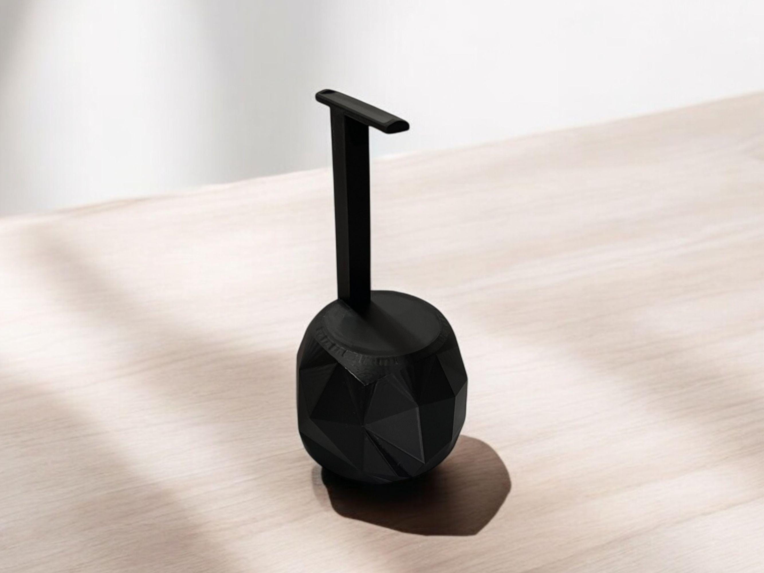Sturdy Headphone Stand| Large Weighted Base, Easy Assembly, Eco-Friendly PLA, Universal Fit for Desk & Gaming Setup| Gift for Teen| Modern