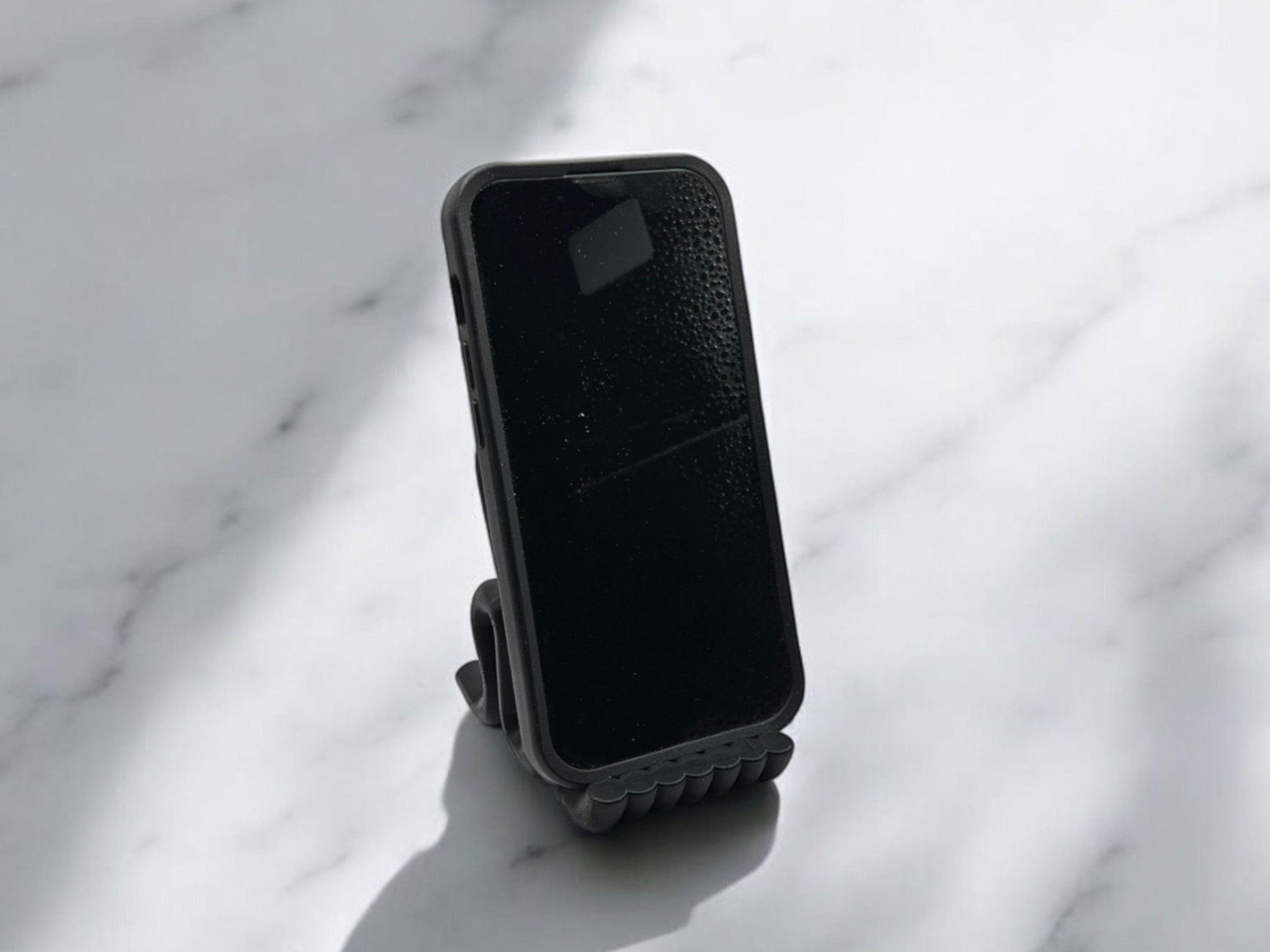 Modern Cell Phone Stand| Minimalist Cell Phone Holder| Desk, Kitchen Stand| Hands-Free Viewing| Great Gift for Coworkers, Office, or home