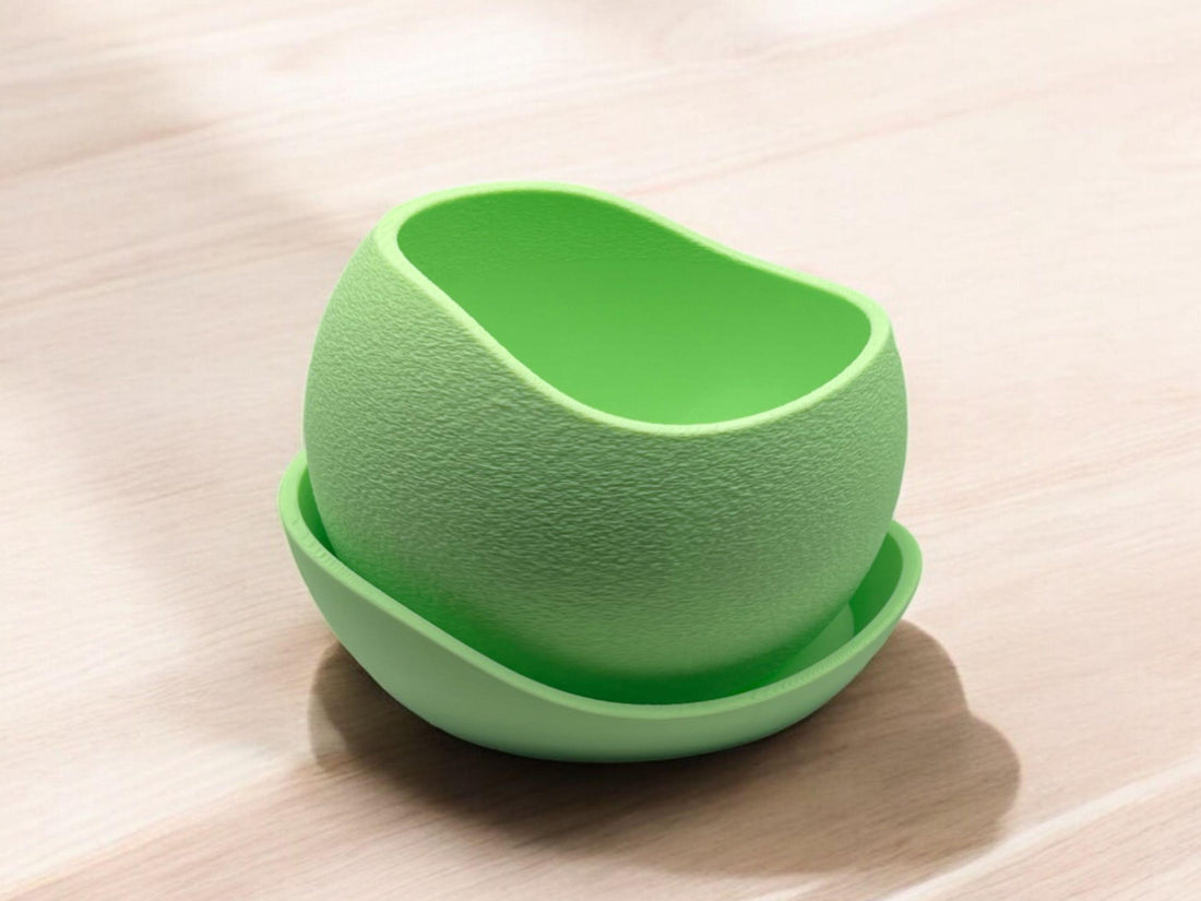 Modern Plant Pot with Removable Drip Saucer | Minimalist Planter for Indoor Plants, Succulents| Home Decor| gift| Housewarming| Mothers Day - Default Title