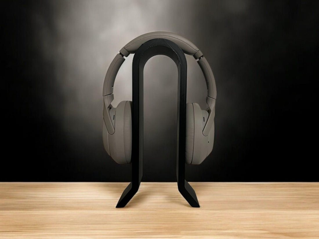 Headphone Stand| Sleek Modern Design| Eco-Friendly PLA, Universal Fit for Desk & Gaming Setup| Gift for Teen| Home Office| Teleworking - Default Title