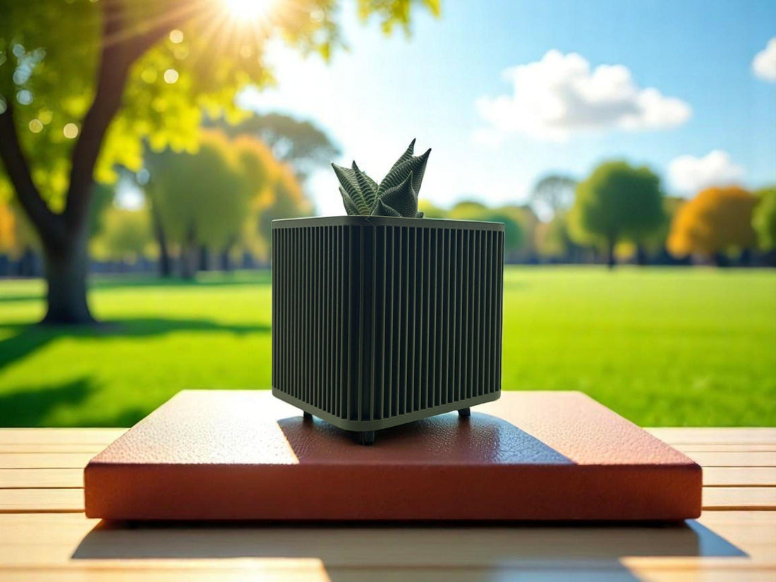 Modern Japanese-Inspired Square Planter with Legs – 3D Printed Shikaku Pot for Succulents, Minimalist Home Decor |Mothers Day gift| New Home - Default Title