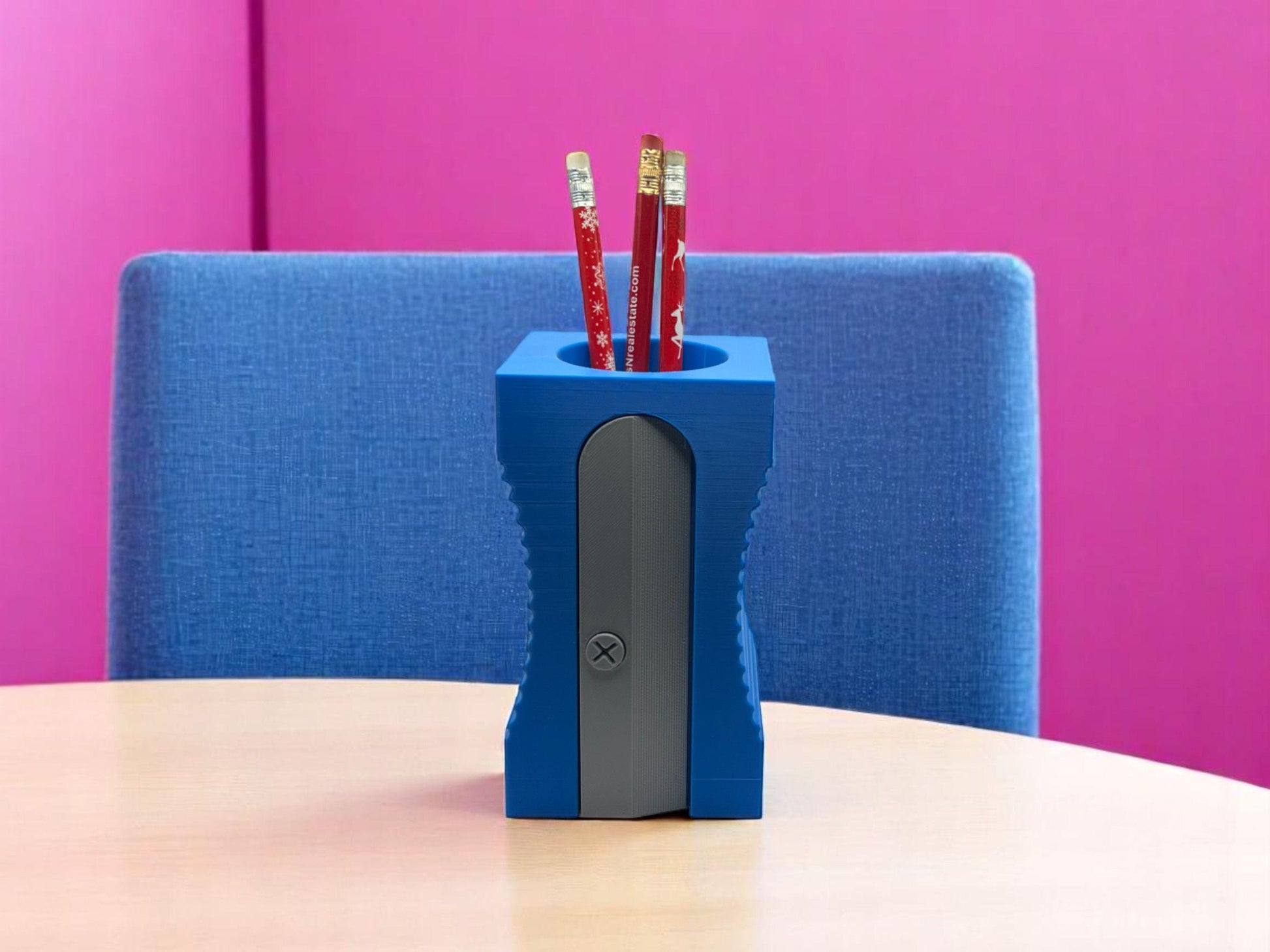 Pencil Sharpener Pencil Holder| Desk Organizer for Teachers and Students| Fun Gift for Classroom or Office| Back to School| School Supply