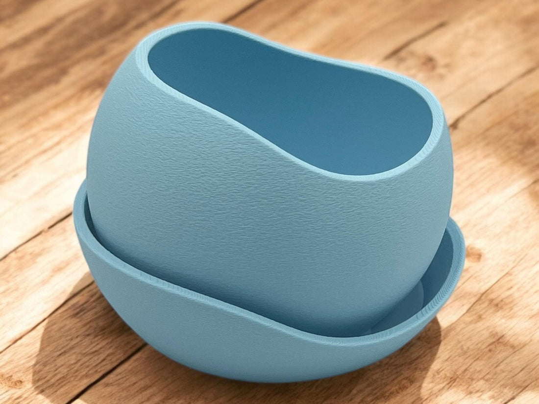 Modern Plant Pot with Removable Drip Saucer | Minimalist Planter for Indoor Plants, Succulents|| Home Decor| gift| Housewarming| Mothers Day - Beige