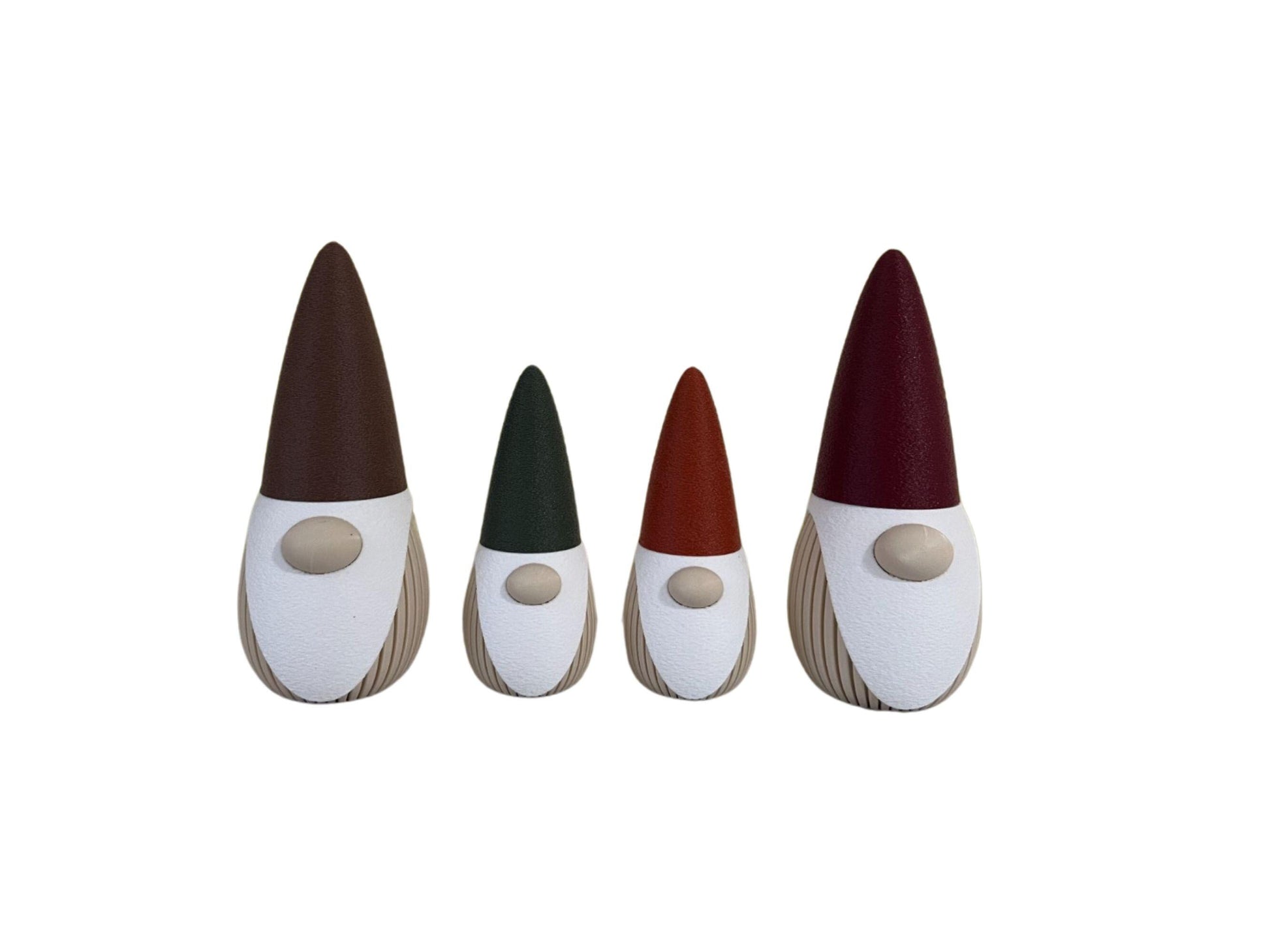 Gnome Figurines | Holiday Winter Decoration | Christmas Mantel Decor | Gift for Home |