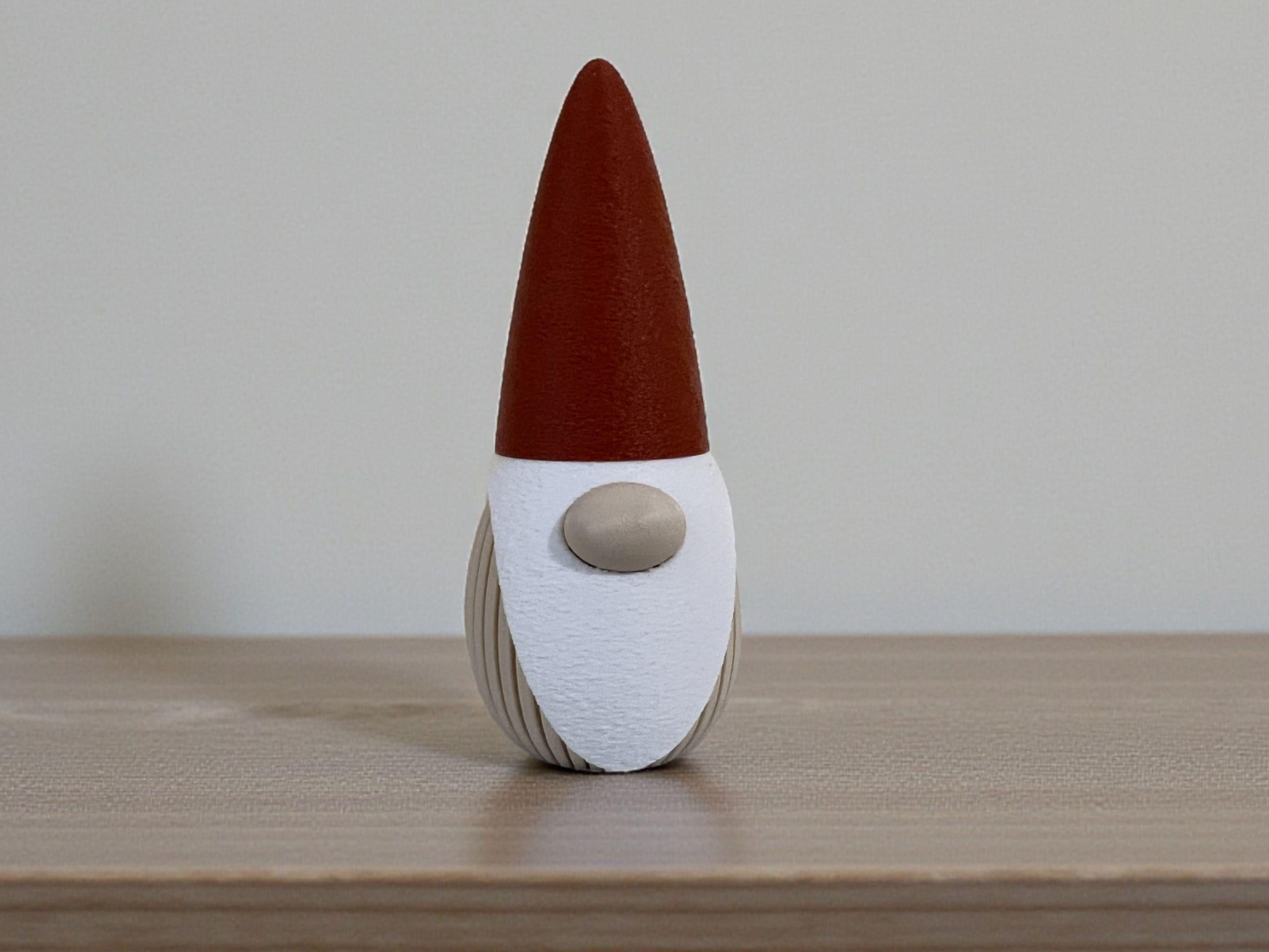 Gnome Figurines | Holiday Winter Decoration | Christmas Mantel Decor | Gift for Home | - All four