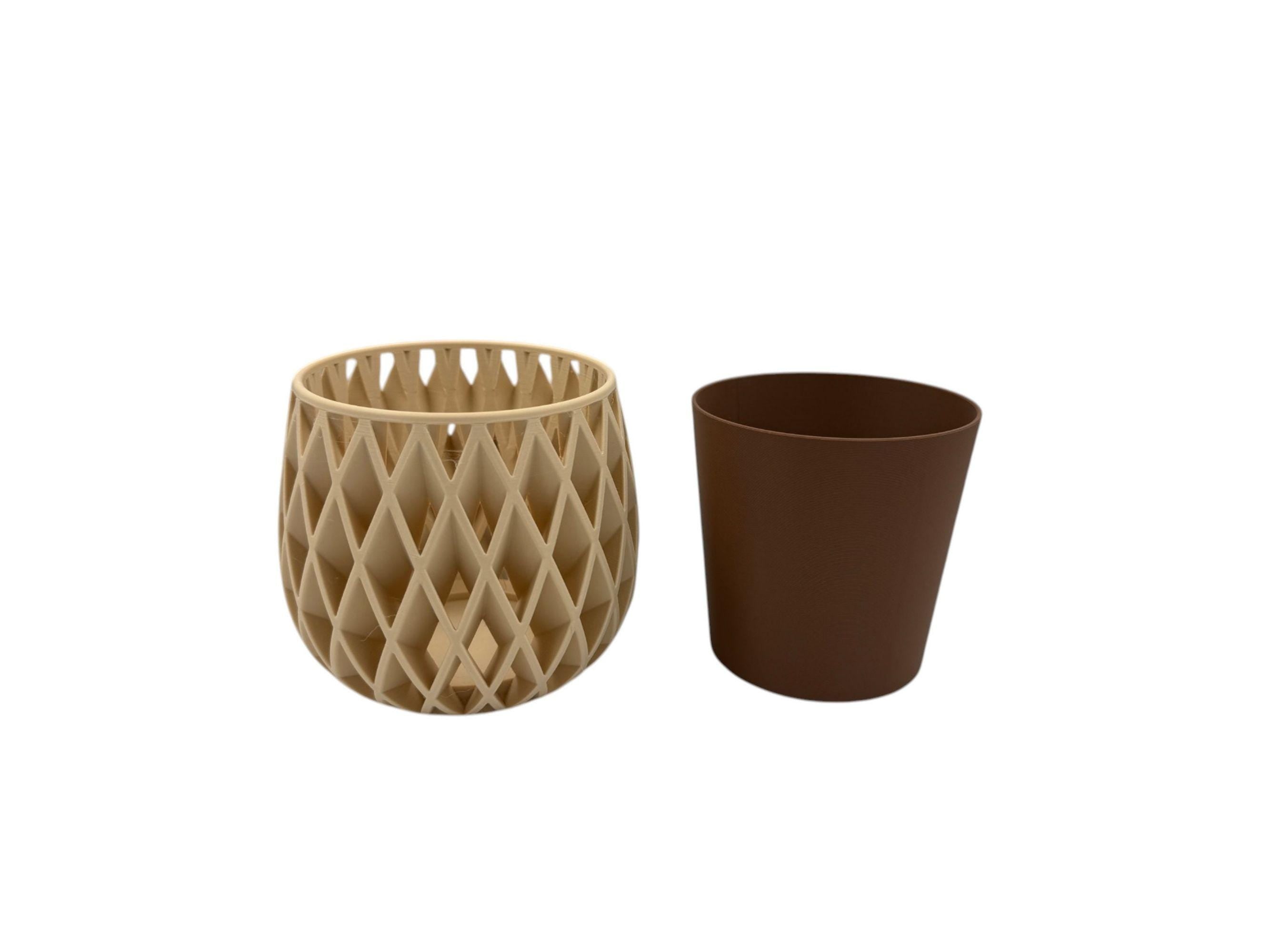 Modern Planter with Drip Plate Insert| Housewarming Gift| Indoor Plants| Succulents| Cactus