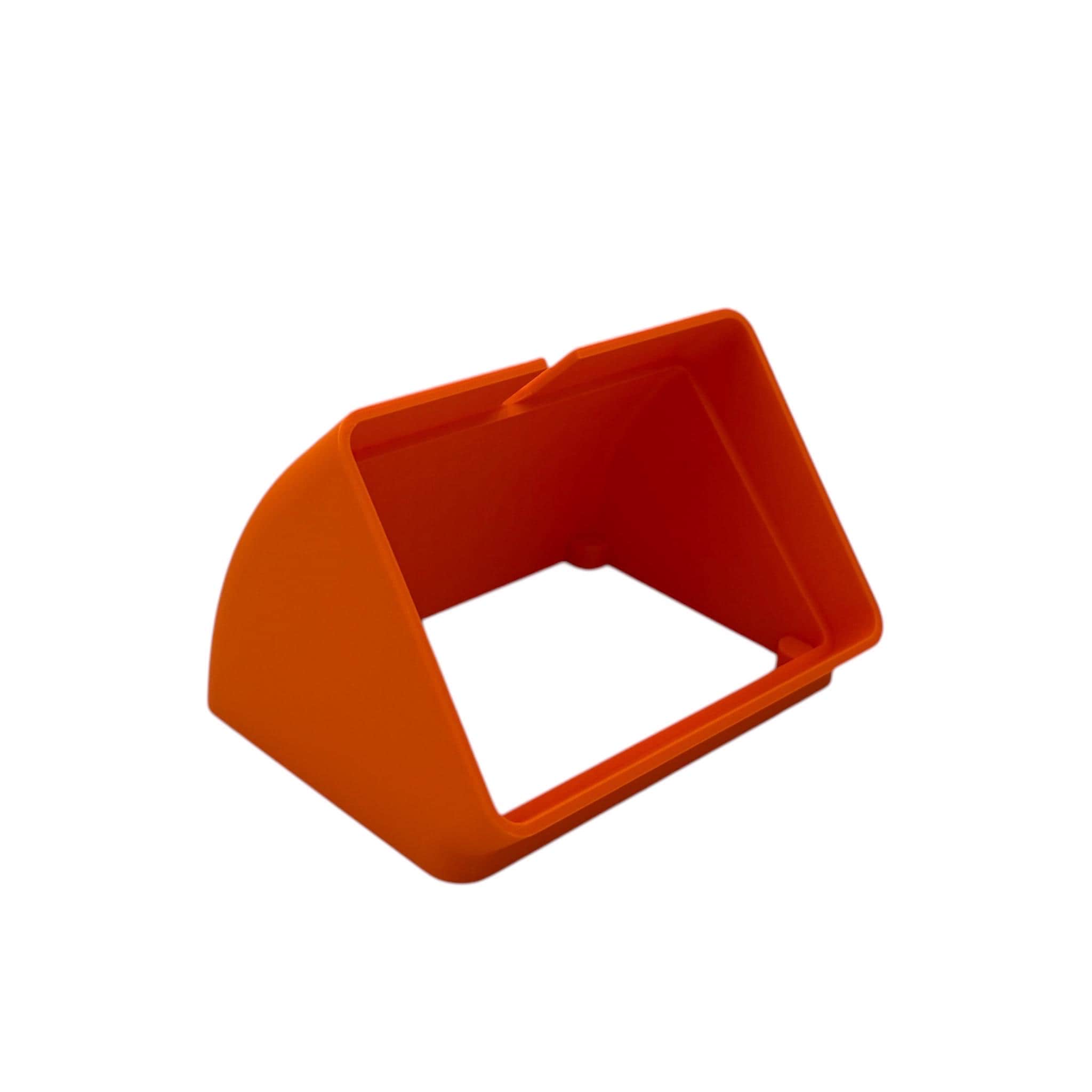 Orange Control Panel Case/Stand for Xtool F1/F2 Ultra UV Touchscreen Control Module - Durable 3-D Printed Cover/ Laser Engraver Accessories - Orange