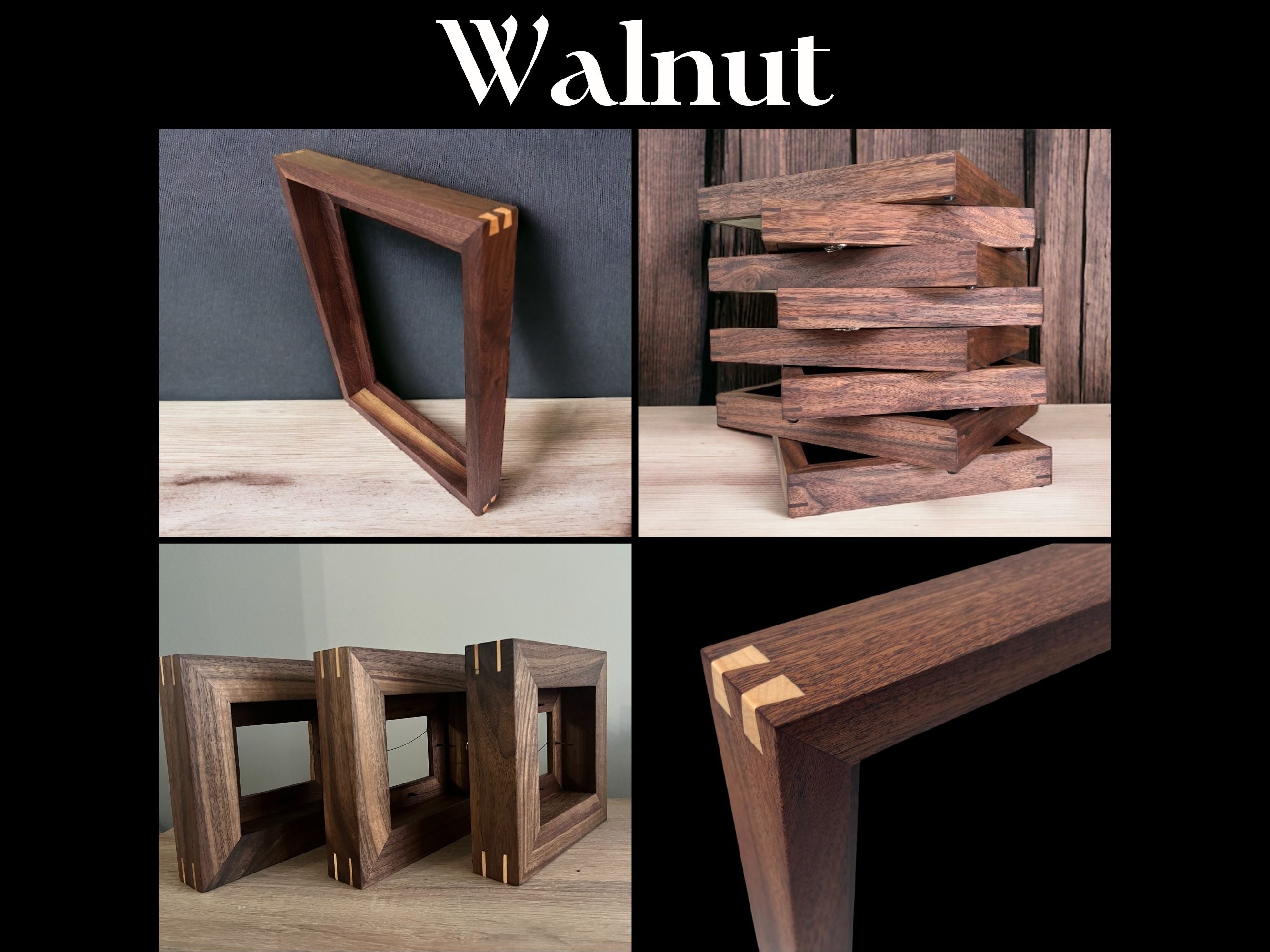 Hardwood Floater Frame, Custom Sizes and Hardwood Options